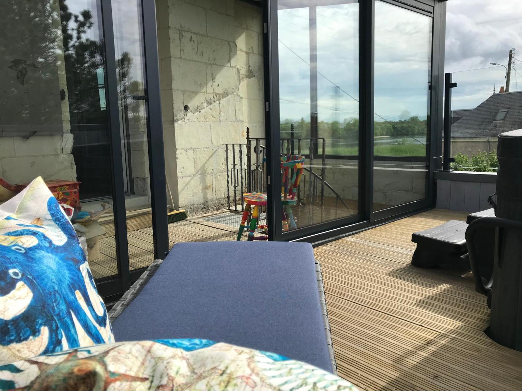 Jacuzzi Et Vue Sur Loire - Maison D'Hotes L'Odyssee La Chapelle-sur-Loire Екстер'єр фото